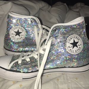 sparkly converse